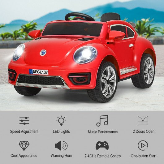 Kids Electric Ride On Car Battery Powered -Red