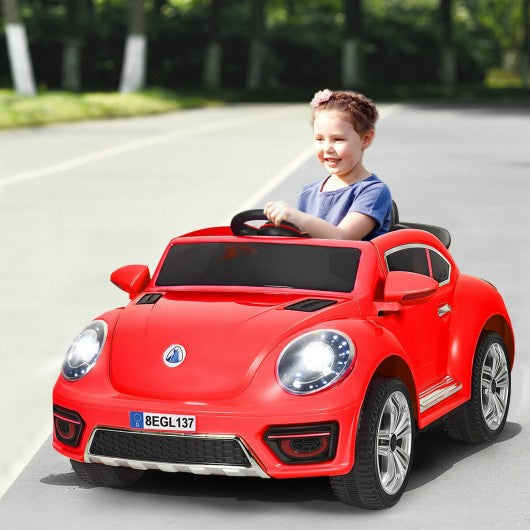 Kids Electric Ride On Car Battery Powered -Red