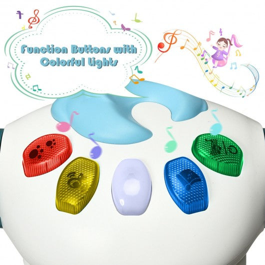 Baby Musical Balance Ride Toy-Blue