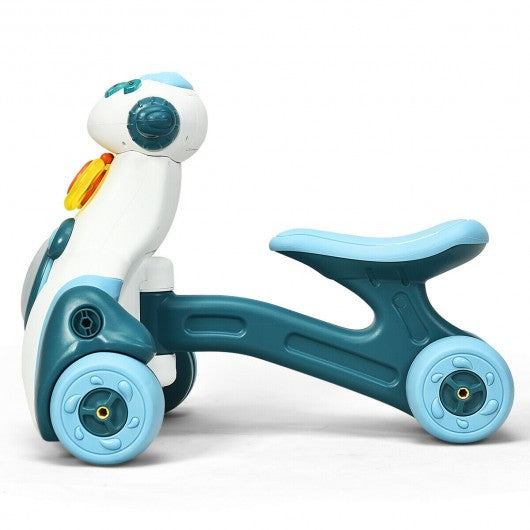 Baby Musical Balance Ride Toy-Blue