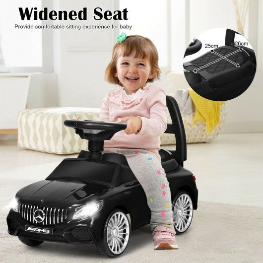 Licensed Mercedes Benz Kids Ride On Push Car-Black