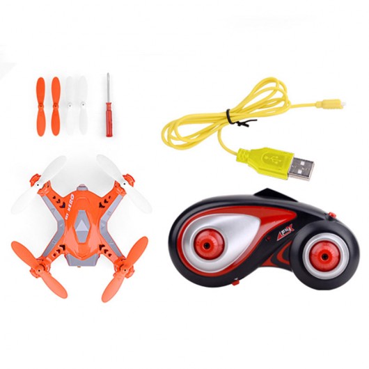 FINECO FX-2 2.4Ghz 5CH Mini Remote Control RC Quadcopter UFO New-White