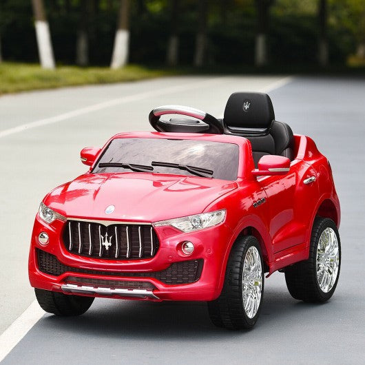 6V Licensed Maserati Kids Ride On Car-Red