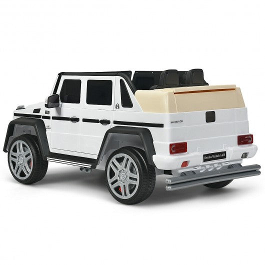 12V Licensed Mercedes-Benz G650 Kids Ride On Car-White
