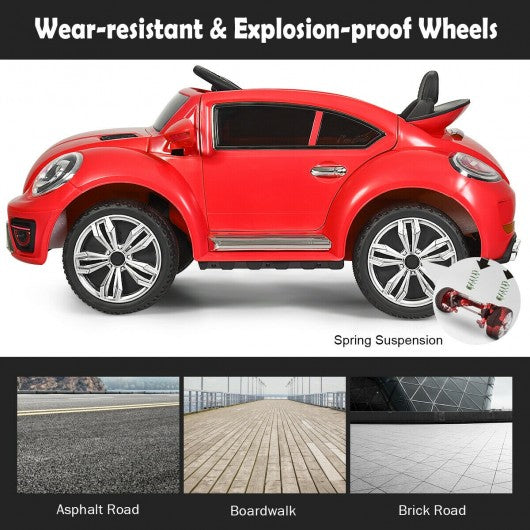 Kids Electric Ride On Car Battery Powered -Red