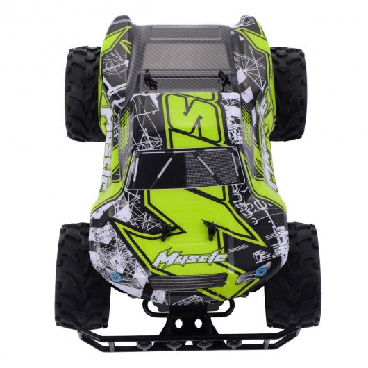 Green 1:12 2.4G RC Car Super High Speed Racing Car