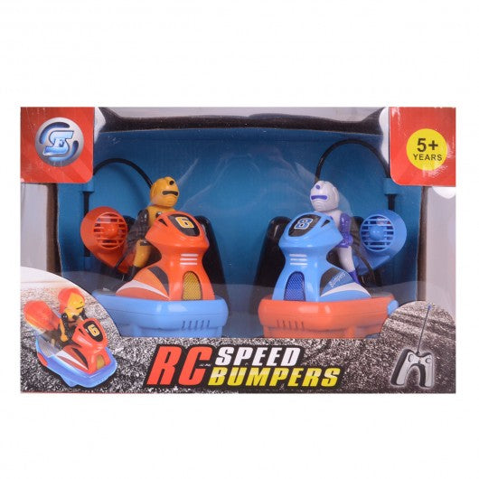 RC Speed Bumpers 2 Cars Remote Controlled Toy Cars