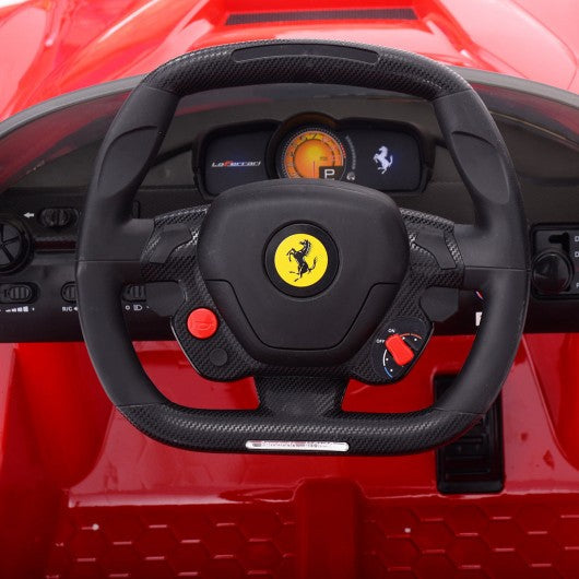 12 V LaFerrari Kids Ride on Car w/ RC + MP3 + LED Lights