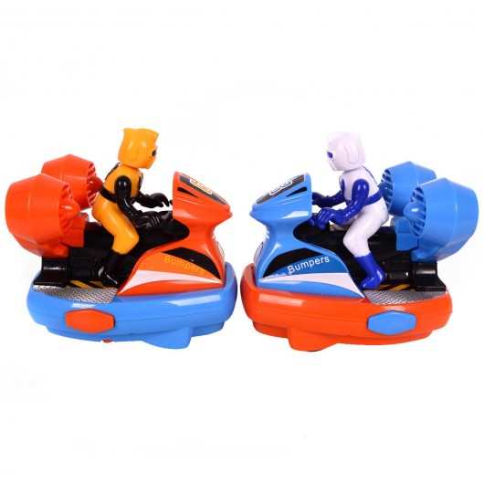 RC Speed Bumpers 2 Cars Remote Controlled Toy Cars