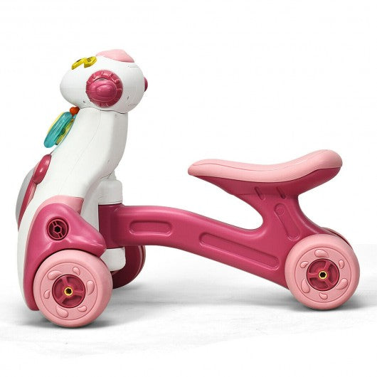 Baby Musical Balance Ride Toy-Pink