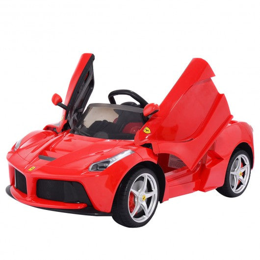 12 V LaFerrari Kids Ride on Car w/ RC + MP3 + LED Lights