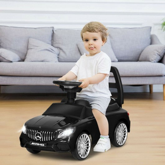 Licensed Mercedes Benz Kids Ride On Push Car-Black