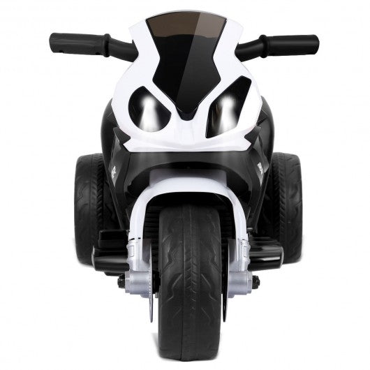 6V Kids 3 Wheels Riding BMW Licensed Electric Motorcycle-Black