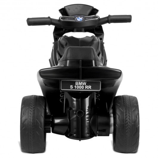 6V Kids 3 Wheels Riding BMW Licensed Electric Motorcycle-Black