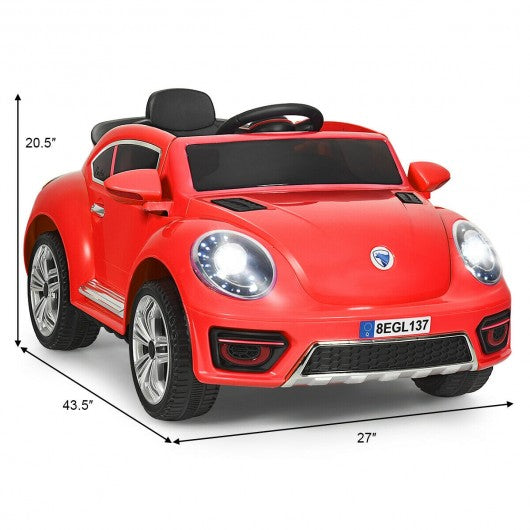 Kids Electric Ride On Car Battery Powered -Red