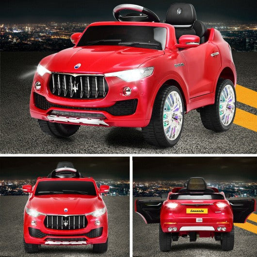 6V Licensed Maserati Kids Ride On Car-Red