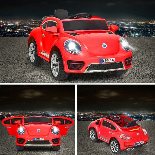 Kids Electric Ride On Car Battery Powered -Red