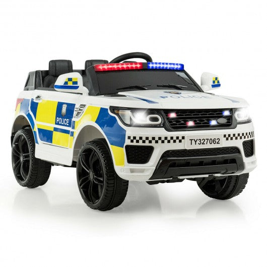 Kids 12 V Battery Powered Electric Ride on Car-White