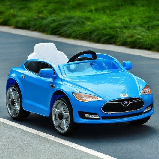 6V Kids Ride On Car with Remote Control-Blue