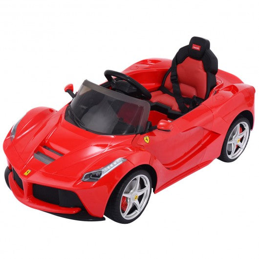 12 V LaFerrari Kids Ride on Car w/ RC + MP3 + LED Lights