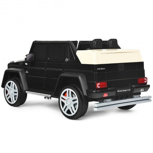 12V Licensed Mercedes-Benz G650 Kids Ride On Car-Black