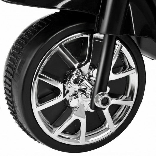 3 Wheel Kids 6V Battery Powered Electric Toy Motorcycle -Black