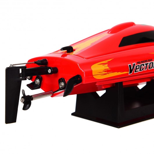 2.4G RC Racing Boat Brushed RTR High Speed Racer-Red