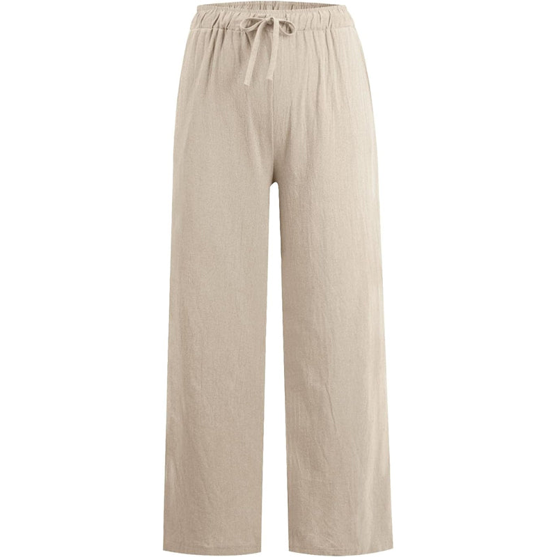 🎁Limited time 50% OFF⏳💟Summer Cotton Linen Wide leg Women's Pants✨