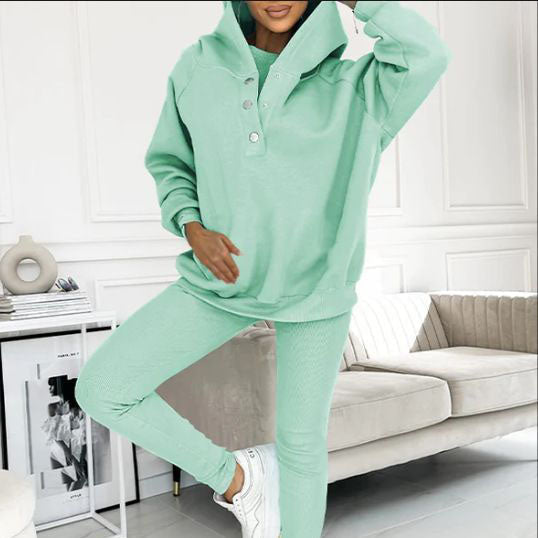 ⏳Time-limited Special £32.99⏰Hooded Casual and Comfortable Sweatshirt Suit