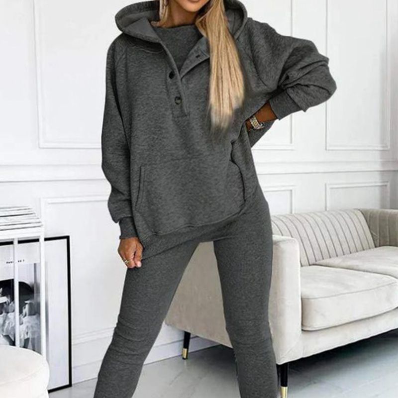 ⏳Time-limited Special £32.99⏰Hooded Casual and Comfortable Sweatshirt Suit