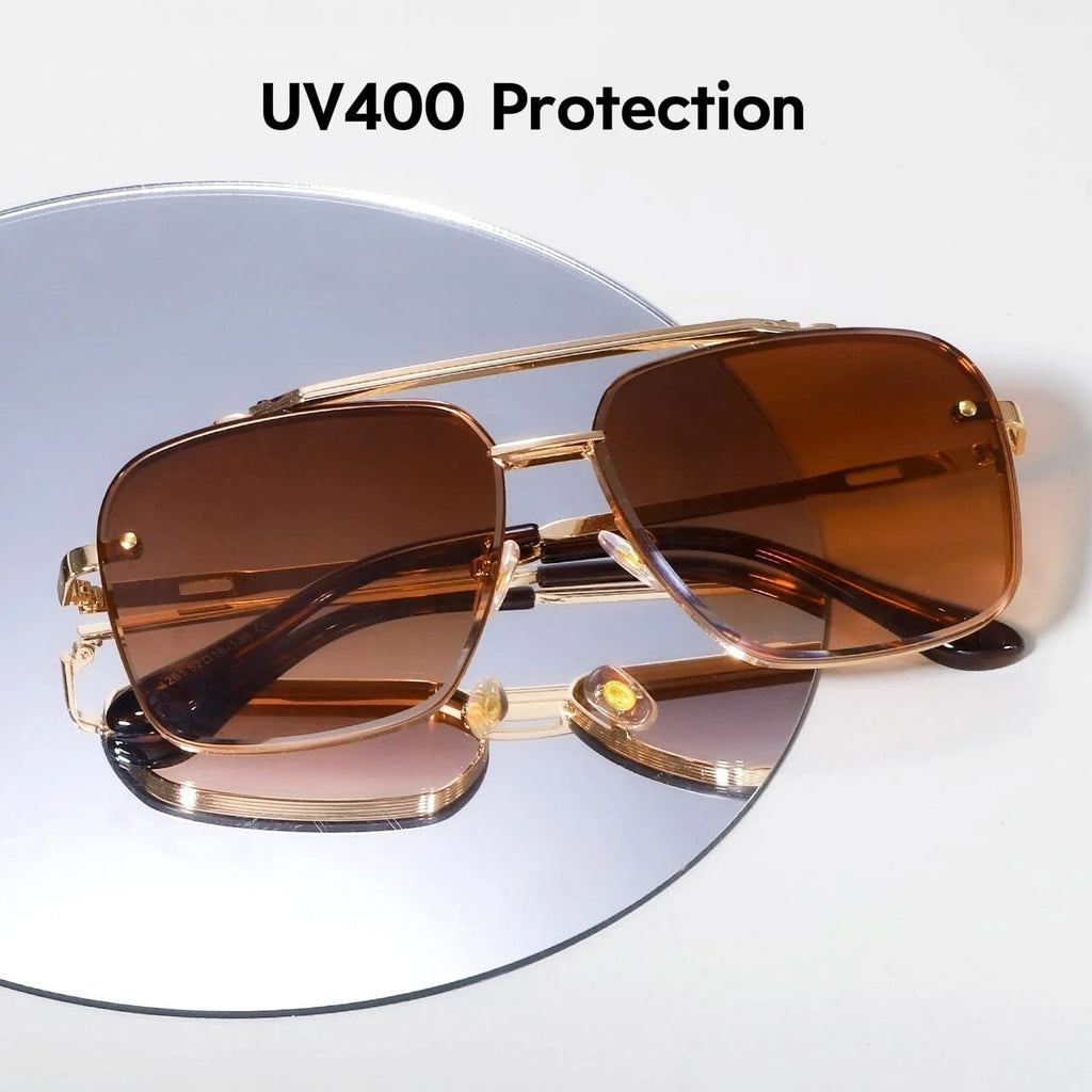 🔥HOT SALE - Retro Gradient Sunglasses UV400 Protection🕶️