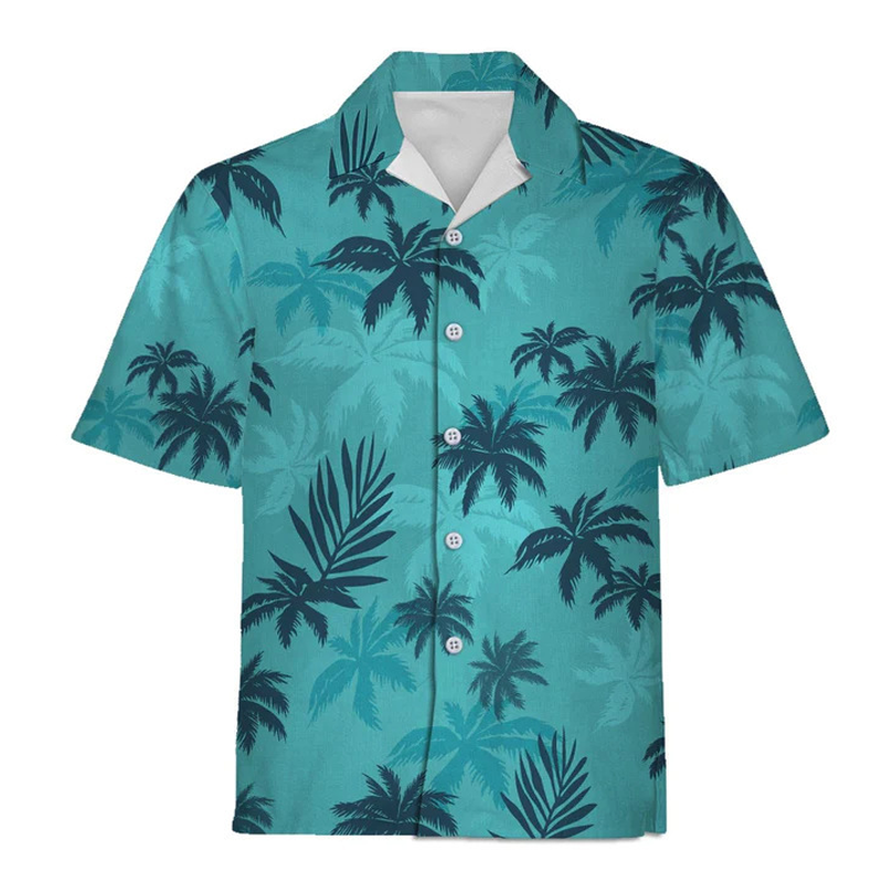 Men's Tropical Print Shirt and Pants