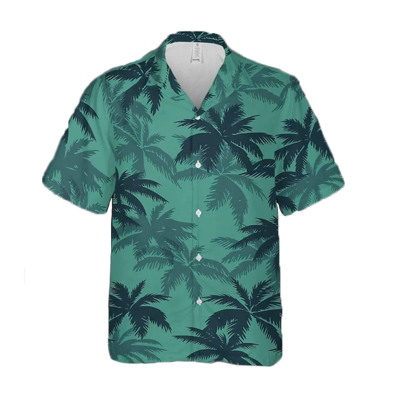 Men's Tropical Print Shirt and Pants