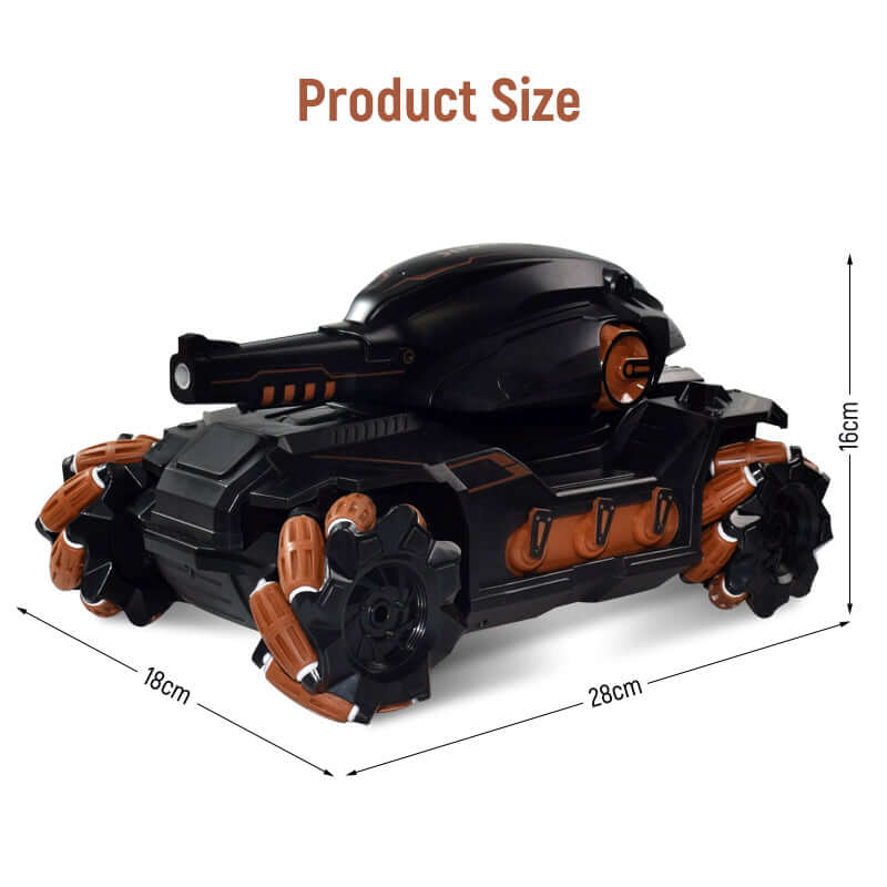 Water Bomb RC Battle Tank with Gesture Control