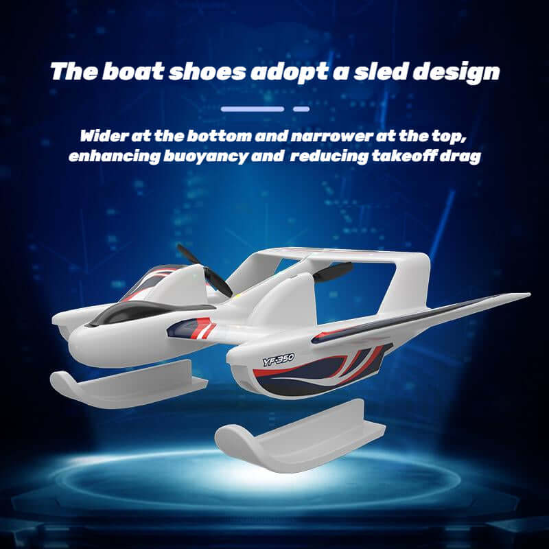 Kidstoylover Sea, Land, Air Glider with Gyro & LED